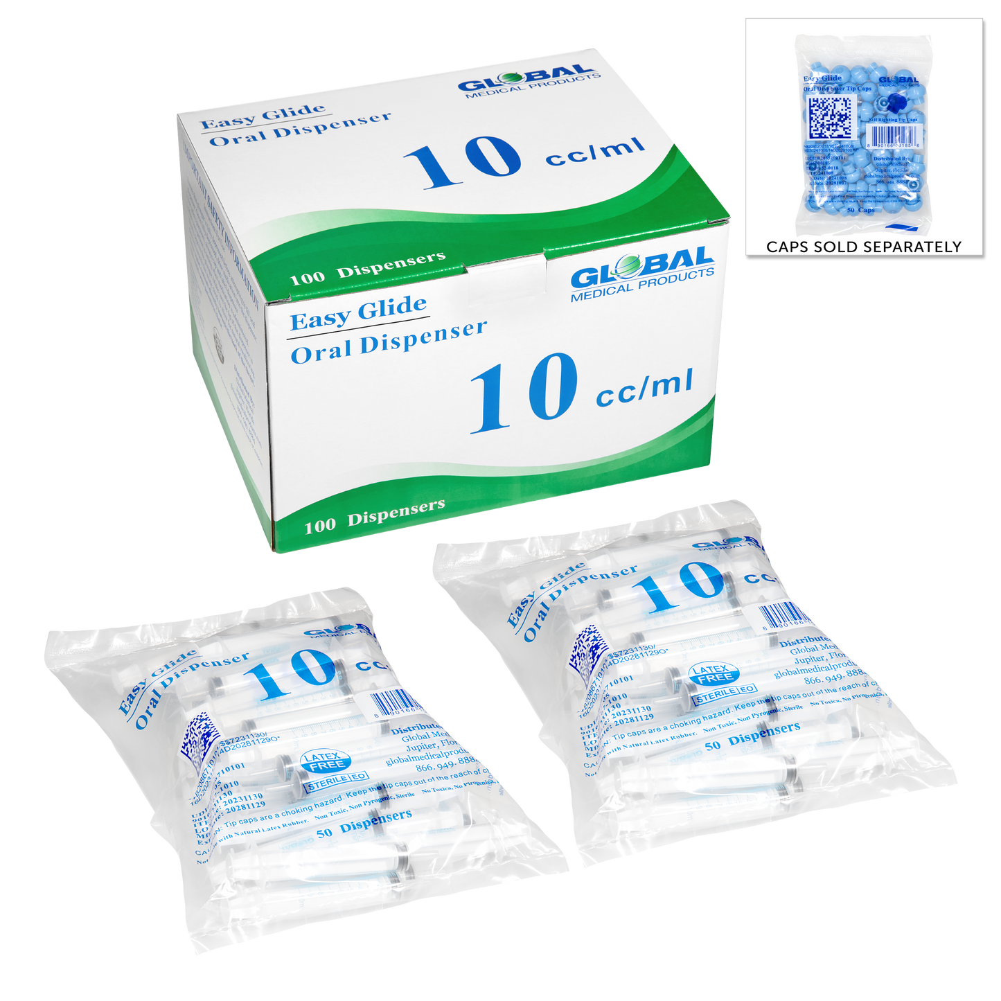 Easy Glide 10cc Oral Syringe (box 100)