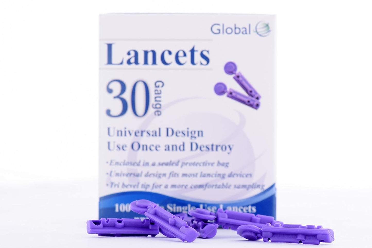 Easy Glide Twist Top Lancets 30G (100 Count)