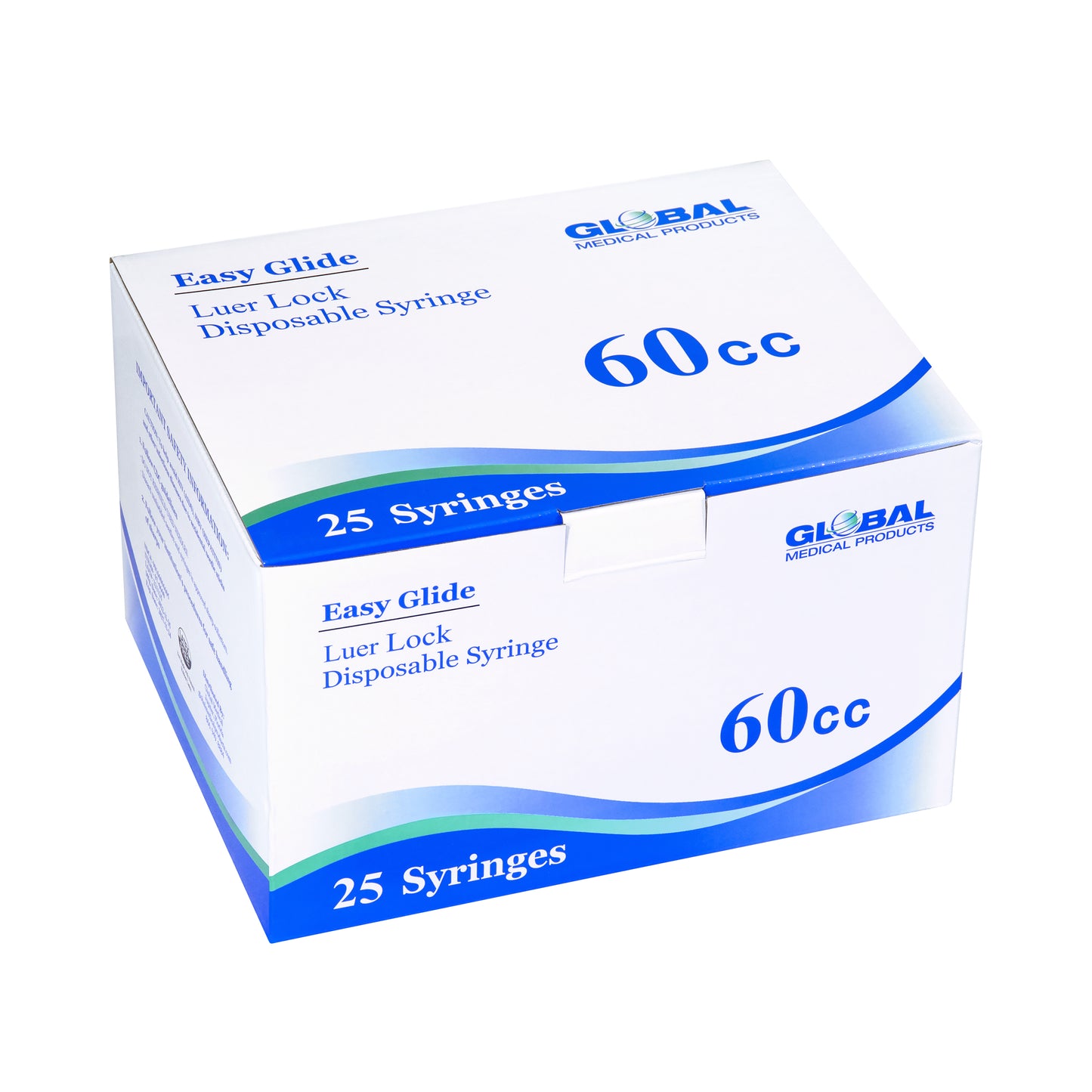 Easy Glide 60cc Luer Lock Syringe (No Needle)