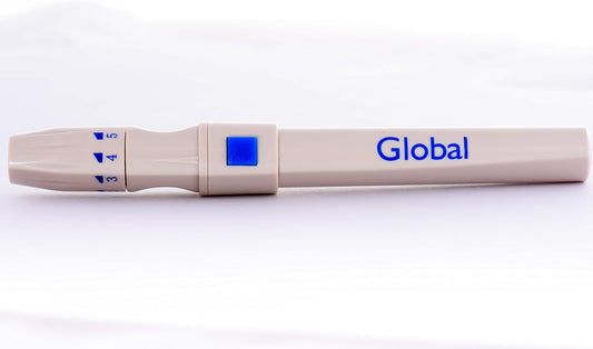 E-Z Pull & Click Lancing Device