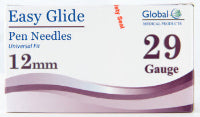 Easy Glide Pen Needles 12mm 29g - 100ct