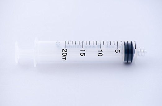 Easy Glide 20cc/ml Luer Lock Syringe (No Needle)