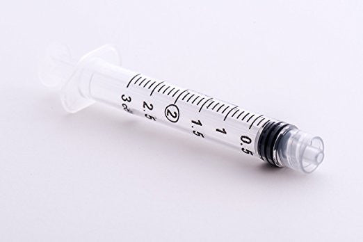 Easy Glide 5cc Luer Lock Syringe (No Needle)