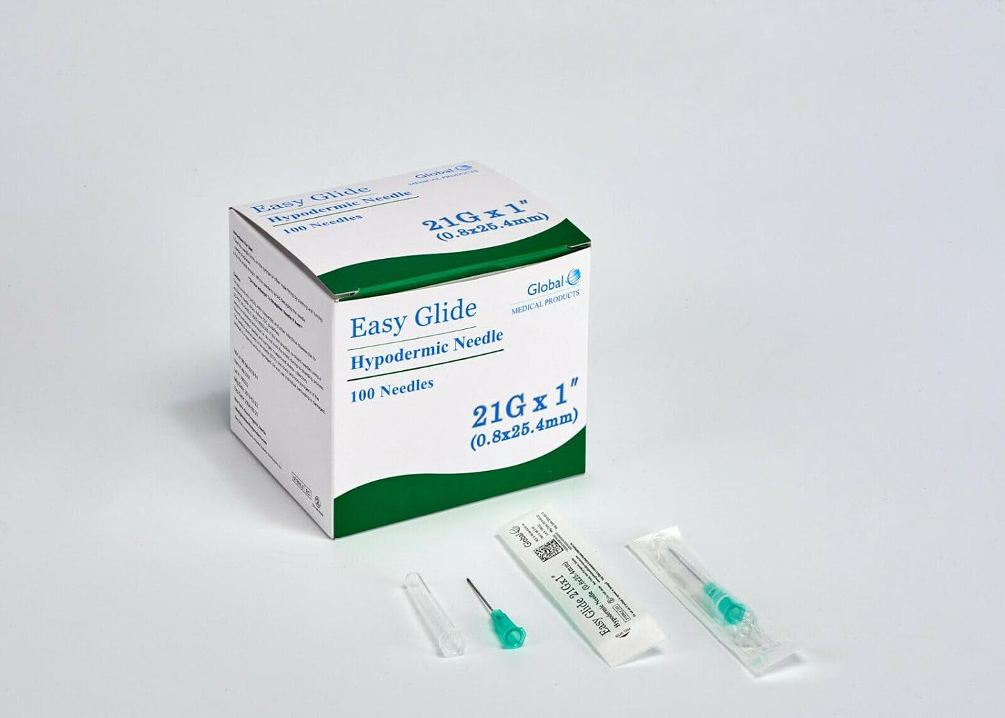 Easy Glide Hypodermic Needle 21x1