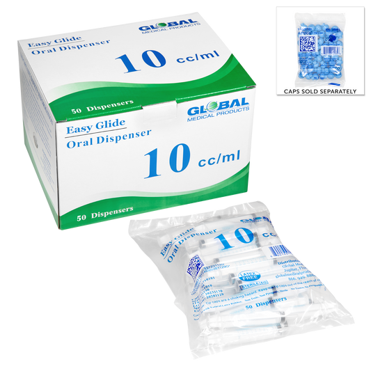 Easy Glide 10cc oral syringe (box 50)