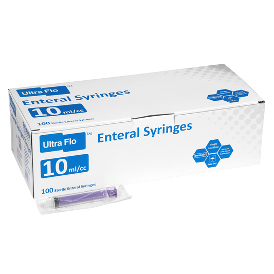 10cc Plastic ENFIT Syringe, Non-Sterile, 1 (Box of 100)