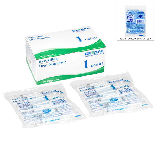 Easy Glide 1cc oral syringe (box 100)