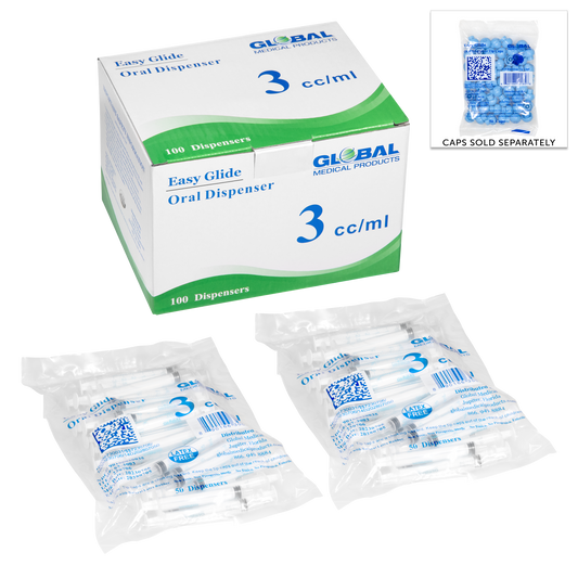 Easy Glide 3cc oral syringe (box 100)