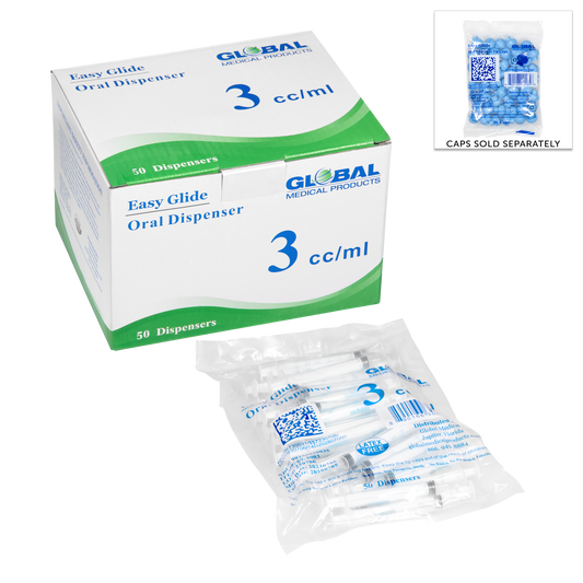 Easy Glide 3cc oral syringe (box 50)