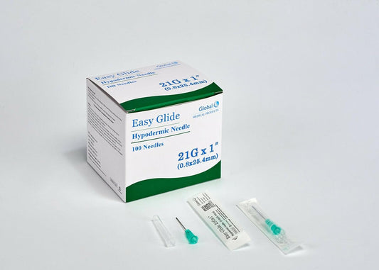 Easy Glide Hypodermic Needle 21x1