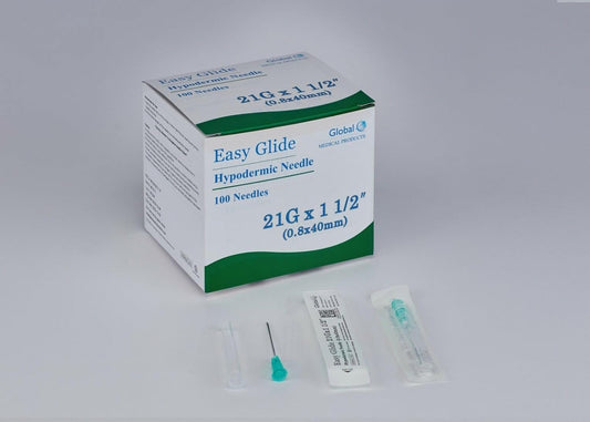 Easy Glide Hypodermic Needle 21x1 1/2